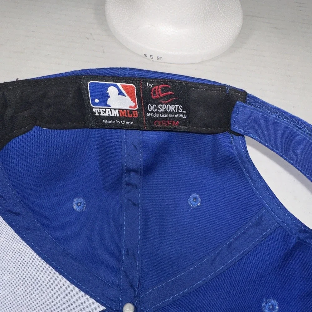 Philadelphia Phillies Hat Cap Adjustable One Size‎ Hook Loop Blue Baseball MLB